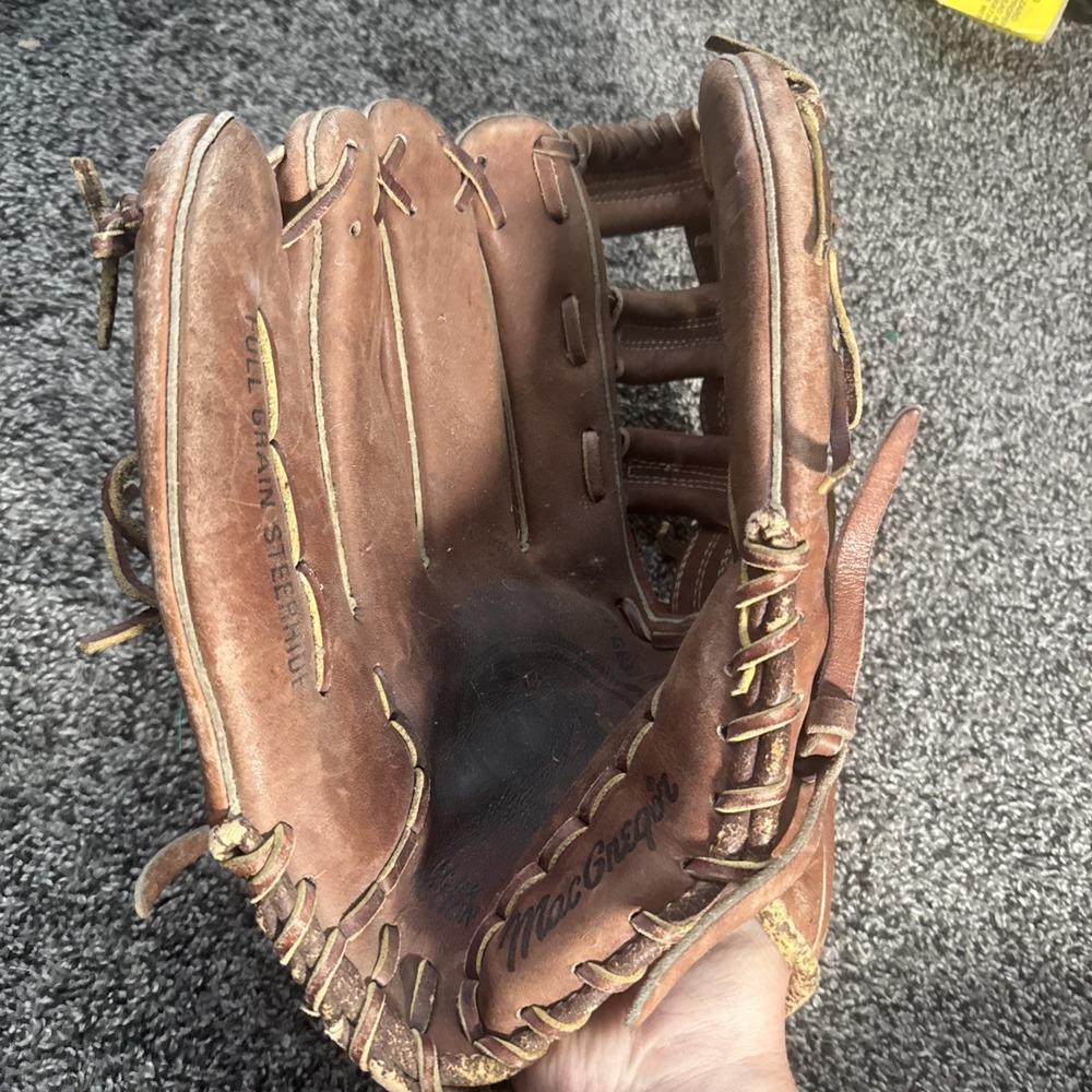 MacGregor K3997 pro Lock 13" Glove Softball Baseball leather Lht Adult Leather